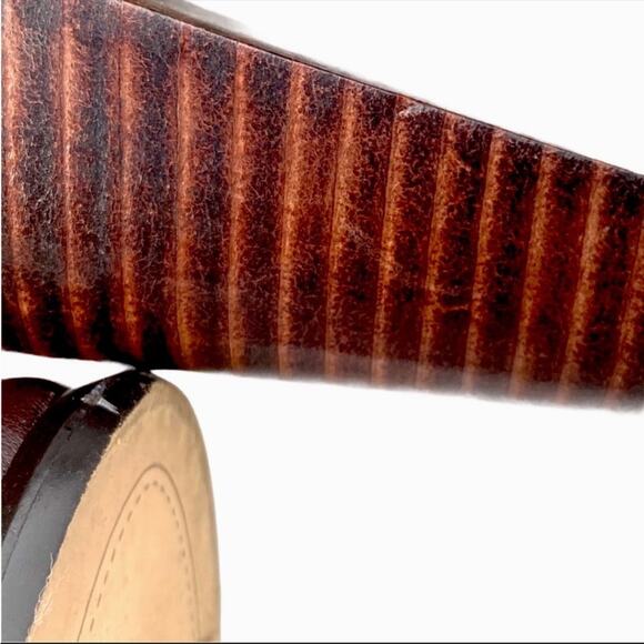 French Connection 5.5 Boots Heeled Tall Fall 5 1/2 Leather Over Knee Heel Winter - Picture 11 of 15